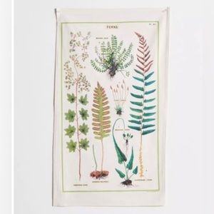 Urban Outfitters Specimen Reference Flag Tapestry - Fern
